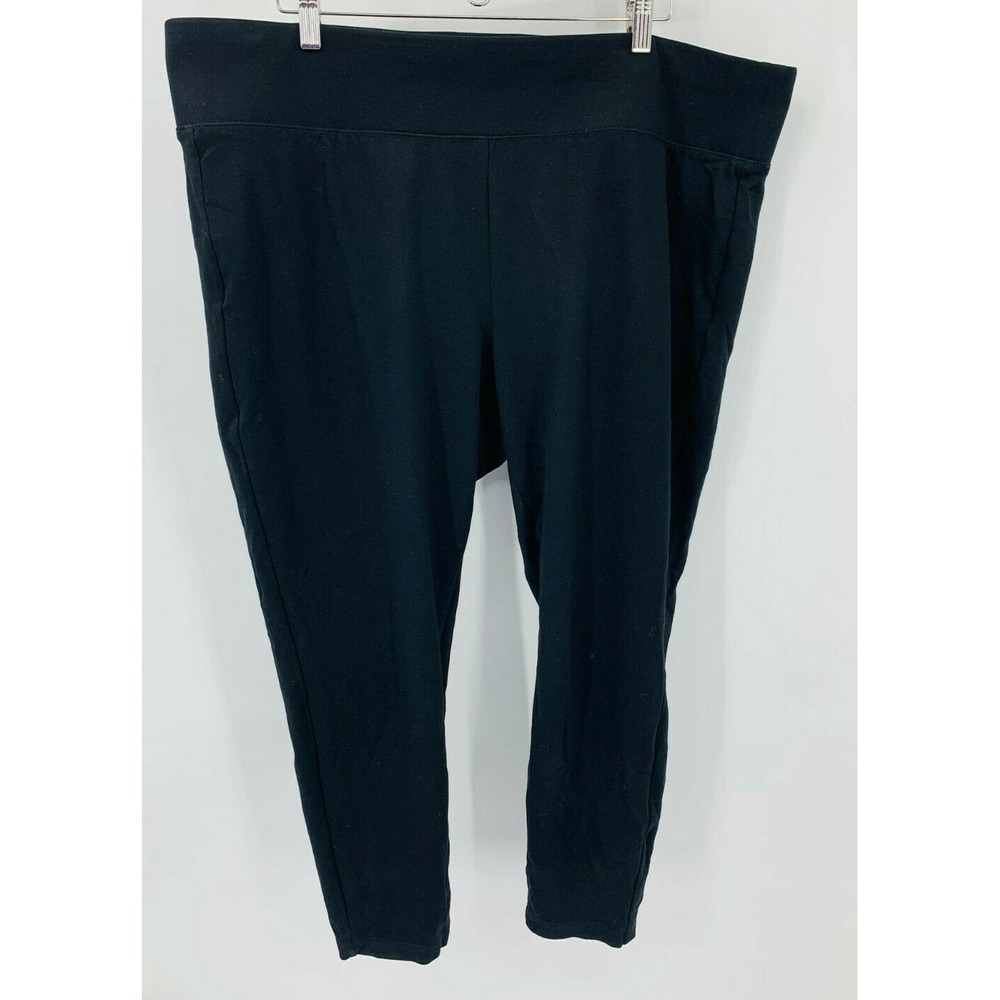 Torrid Active Crop Leggings Black Stretch Pants Yoga Plus Size 3R